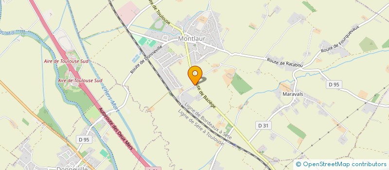 localisation de l'entreprise BERMOND-SICARD  MONTLAUR