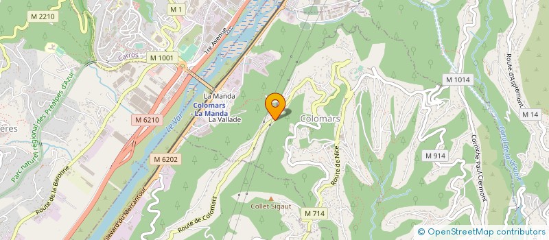 localisation de l'entreprise BERMONT ET FILS  COLOMARS