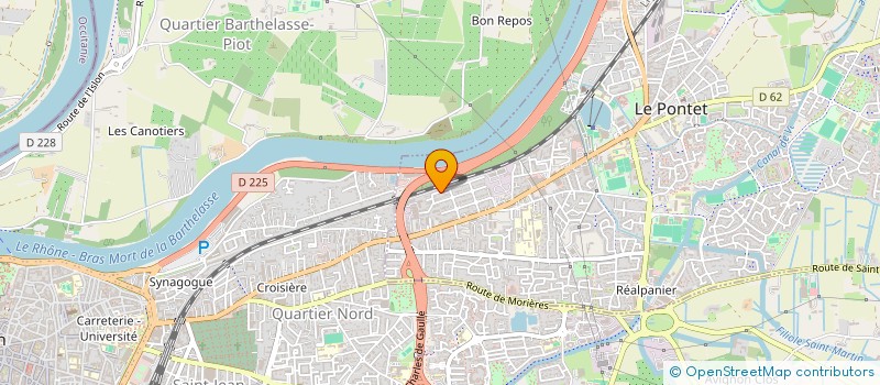 localisation de l'entreprise BERMUDEZ LILIAN  LE PONTET