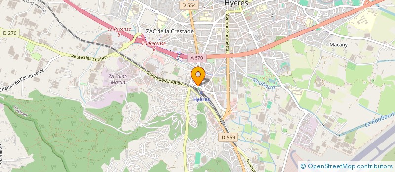 localisation de l'entreprise BERN TERRE PAPIER  HYERES