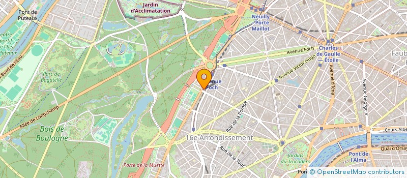 localisation de l'entreprise BERN ZVER  PARIS