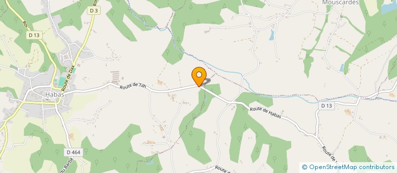 localisation de l'entreprise BERNA  HABAS