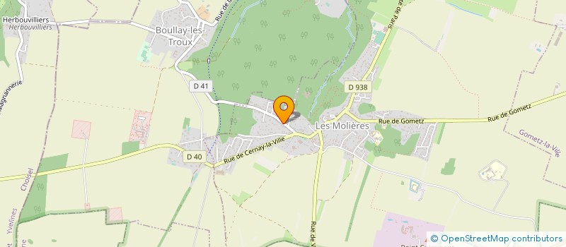 localisation de l'entreprise BERNA-DUTOUR BEZAIN & BEZAIN à LES MOLIERES