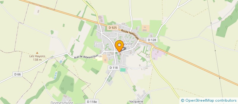 localisation de l'entreprise BERNA'VIBRE  BERNAVILLE