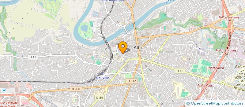 localisation de l'entreprise BERNABE SEVILLA à ALBI