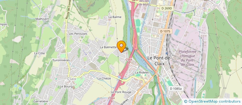 localisation de l'entreprise BERNABEHOUH  CLAIX