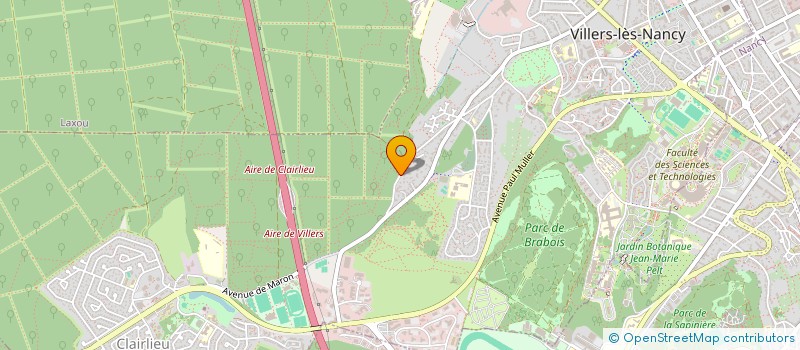 localisation de l'entreprise BERNACHRI à VILLERS-LES-NANCY