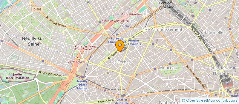 localisation de l'entreprise BERNADA COIFFURE  PARIS