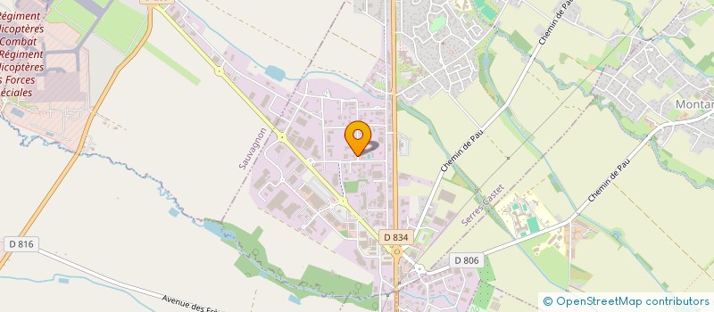 localisation de l'entreprise BERNADBEROY INGENIERIE à SERRES-CASTET