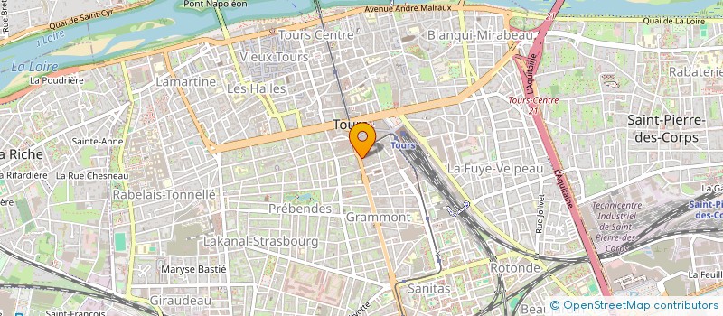 localisation de l'entreprise BERNADETTE'S PROPERTIES  TOURS