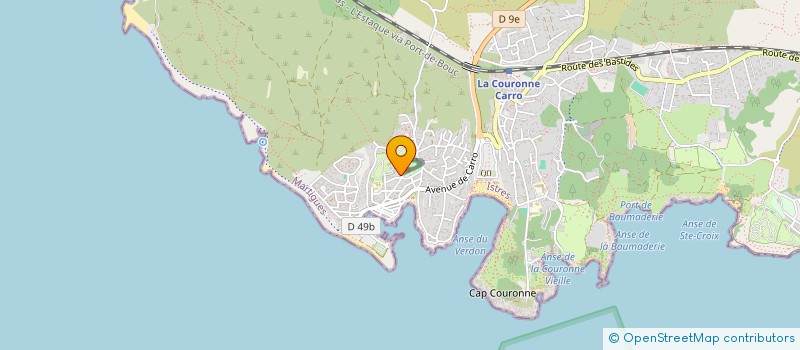 localisation de l'entreprise BERNAIN SPORT CONSEIL à MARTIGUES