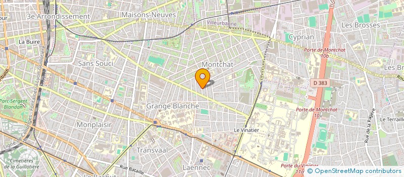 localisation de l'entreprise BERNAMIG  LYON