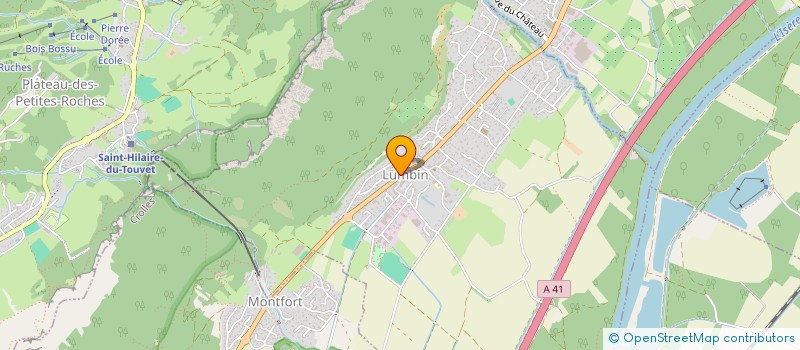 localisation de l'entreprise BERNARD 2A  LUMBIN