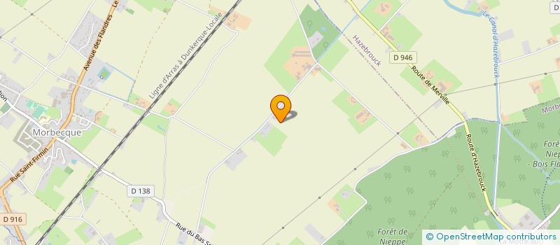 localisation de l'entreprise BERNARD à MORBECQUE