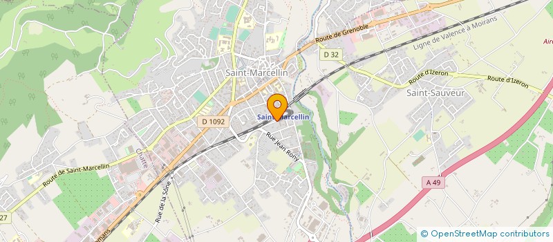 localisation de l'entreprise BERNARD à CHATTE