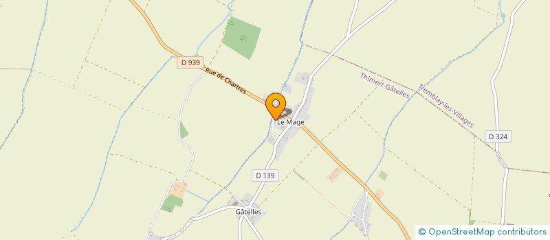 localisation de l'entreprise BERNARD à THIMERT-GATELLES