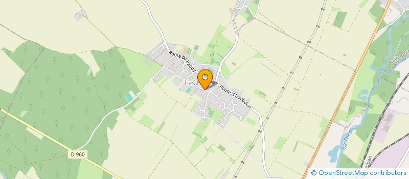 localisation de l'entreprise BERNARD à LES BORDES