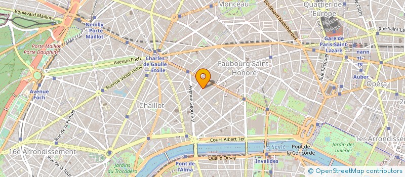 localisation de l'entreprise BERNARD AKOUN CONSEIL à PARIS