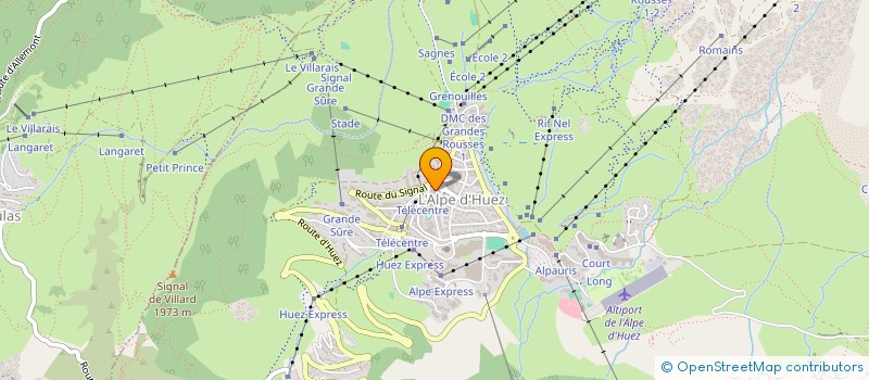 localisation de l'entreprise BERNARD AUSTRAL  HUEZ