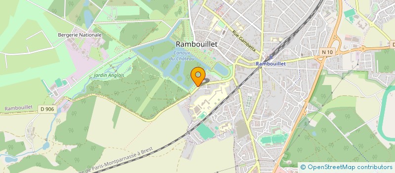 localisation de l'entreprise BERNARD B à RAMBOUILLET