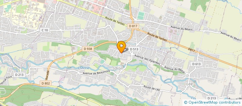 localisation de l'entreprise BERNARD BAILACQ  HENDAYE