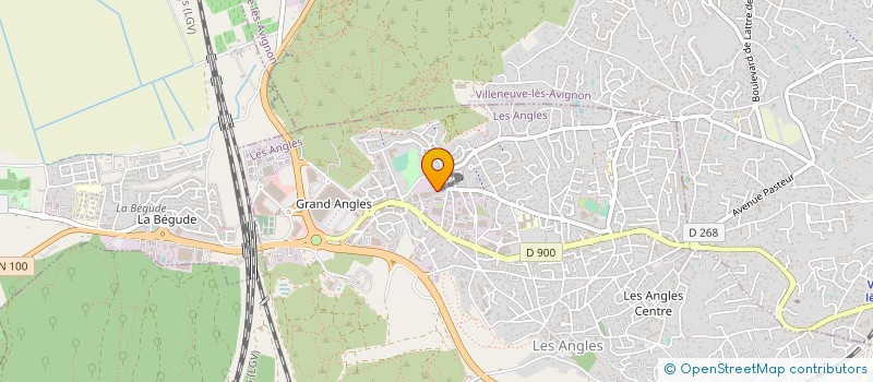 localisation de l'entreprise BERNARD & BOUISSE à LES ANGLES