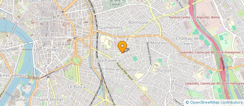 localisation de l'entreprise BERNARD BOUYGE CONSULTANT à TOULOUSE