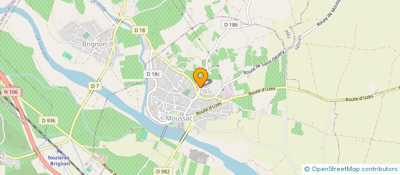 localisation de l'entreprise BERNARD BRIGNON à BRIGNON