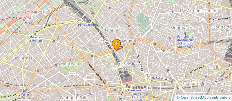 localisation de l'entreprise BERNARD CARANT à PARIS