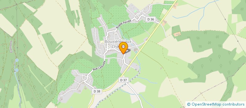 localisation de l'entreprise BERNARD CHAGOT DEPANNAGES  BOUXIERES-AUX-CHENES