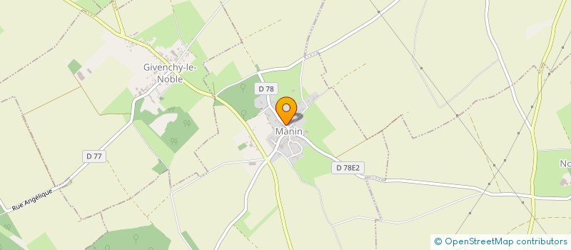 localisation de l'entreprise BERNARD CHARLES  MANIN