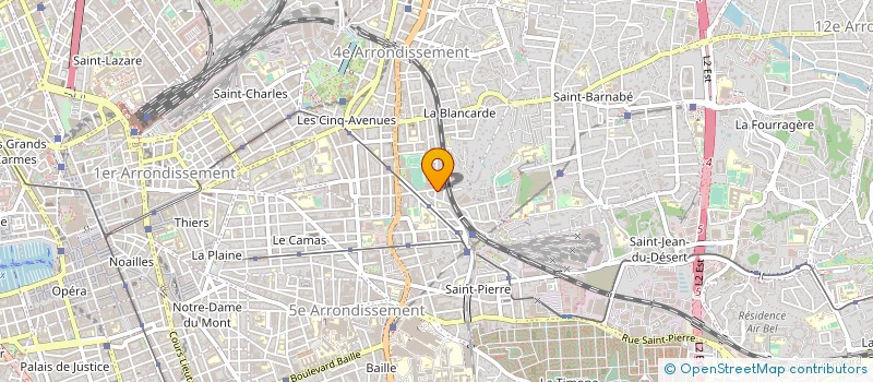 localisation de l'entreprise BERNARD & CO à MARSEILLE