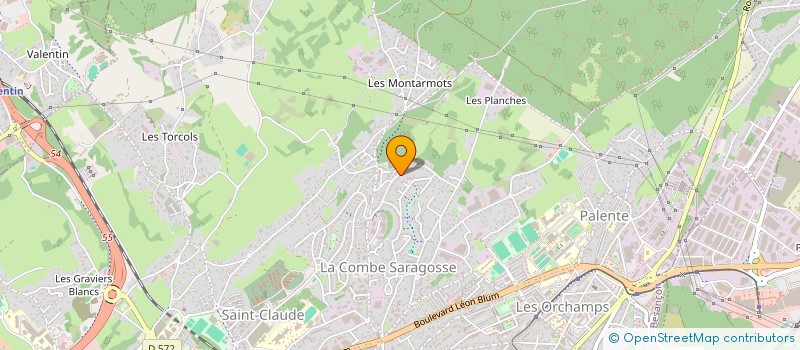localisation de l'entreprise BERNARD COLA SN  SERRE-LES-SAPINS