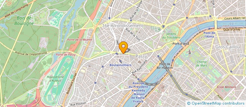 localisation de l'entreprise BERNARD & COMPAGNIE SAS à PARIS