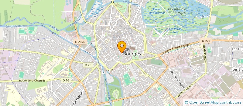 localisation de l'entreprise BERNARD CONSEIL FONDERIE  BOURGES