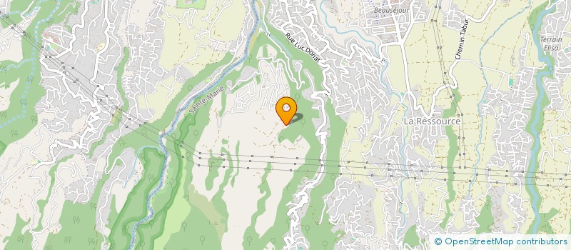 localisation de l'entreprise BERNARD DE PALMAS  SAINTE-MARIE