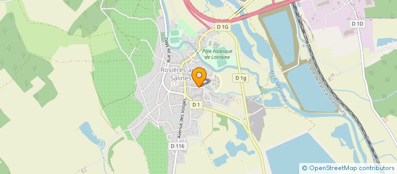 localisation de l'entreprise BERNARD DRUESNE  ANTHELUPT