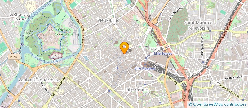 localisation de l'entreprise BERNARD ET LEON à LILLE
