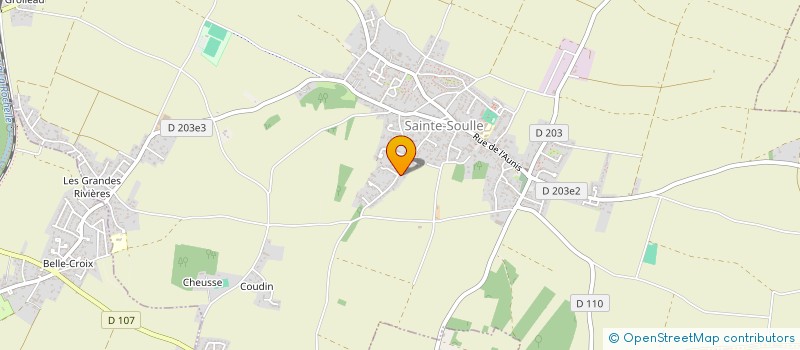 localisation de l'entreprise BERNARD FRERES à SAINTE-SOULLE