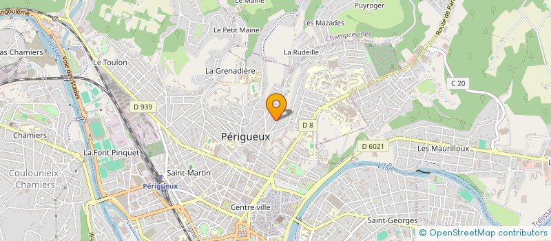 localisation de l'entreprise BERNARD-GAUTIER-LMNP  PERIGUEUX