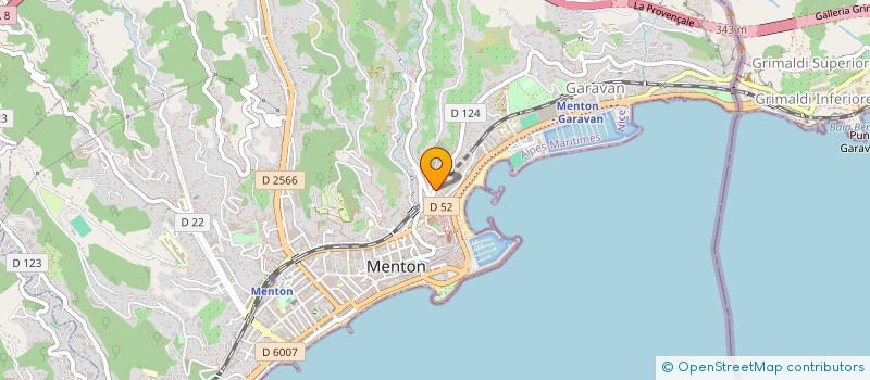 localisation de l'entreprise BERNARD-GILLET  MENTON