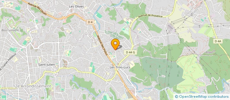 localisation de l'entreprise BERNARD GIOVANNONI à MARSEILLE