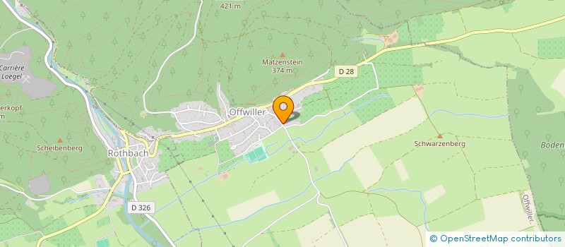 localisation de l'entreprise BERNARD HAEHNEL CONSULTANT GESTION EXPLOITATION MANAGEMENT  OFFWILLER