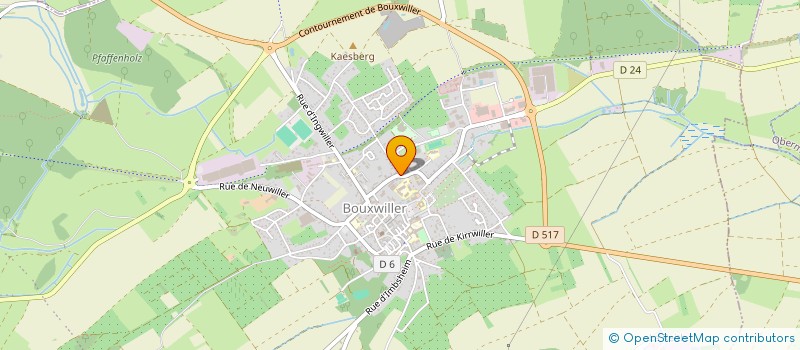 localisation de l'entreprise BERNARD HEINTZ  BOUXWILLER