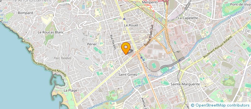 localisation de l'entreprise BERNARD HELME IMMOBILIER à MARSEILLE