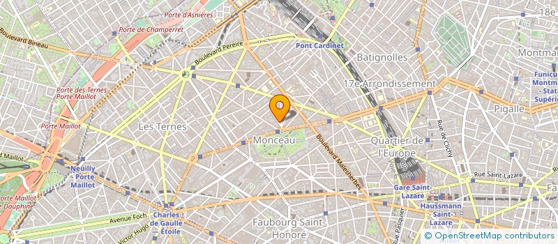 localisation de l'entreprise BERNARD-HERTZ-BEJOT à PARIS