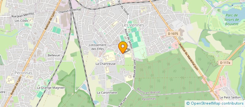 localisation de l'entreprise BERNARD-HOLDING-GESTION à PERONNAS