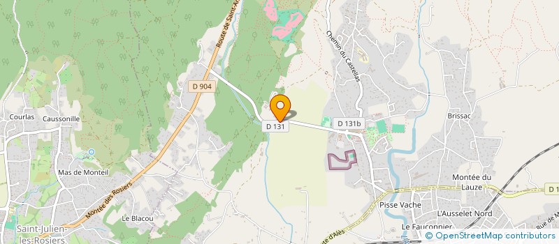 localisation de l'entreprise BERNARD INVEST  ROUSSON