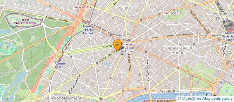 localisation de l'entreprise BERNARD J BOUYER ET ASSOCIES  PARIS