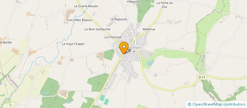 localisation de l'entreprise BERNARD JP THOREL E CLAUSS BERNARD V à HENANBIHEN